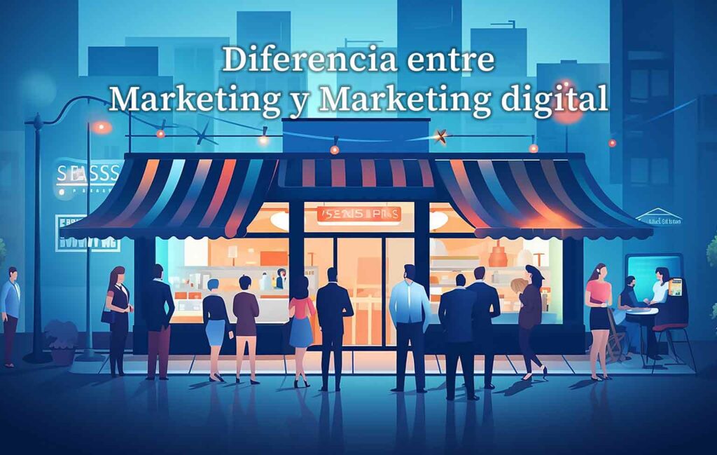 Diferencia entre Marketing y Marketing Digital